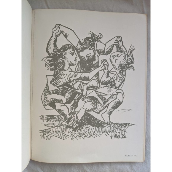 Vtg 1966 THE PICASSO COLORING BOOK; Paintings Rendered in Line by Joseph Solman - Picture 3 of 7